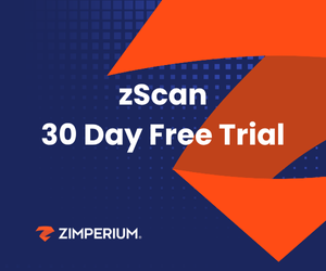 zScan Free Trial Webpage
